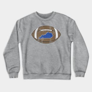 Kentucky State of Football Crewneck Sweatshirt